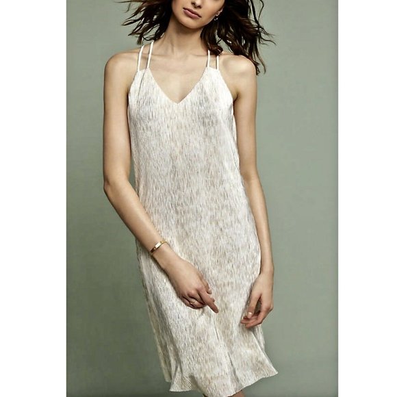 NEW Sunday in Brooklyn Shae Gold Shimmer Dress - Picture 2 of 15